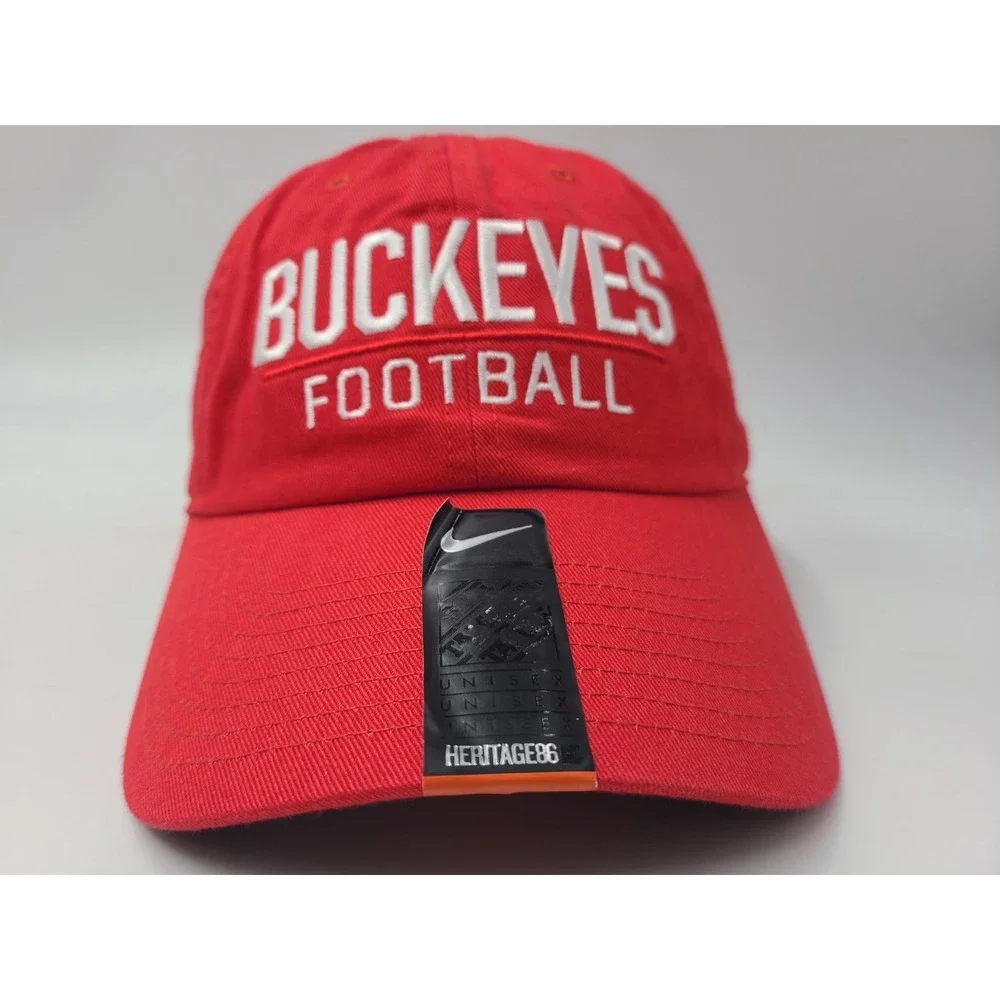 Ohio‎ State University Buckeyes Football Nike Strapback Adjustable Hat Cap NCAA